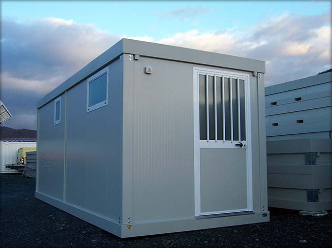 Cabine sanitária pública de 20 pés x 8, confortável