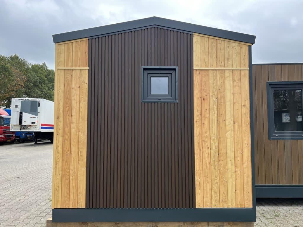 Casa Móvel 20 Pés x 8 Pés - Totalmente Acabada, Interior e Exterior em Madeira Tratada, Pronta a Usar