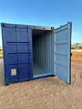 Contentor 20 Pés Standard Usado Azul