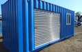Contentor 20 Pés Standard com Roll-Up Lateral e Janela