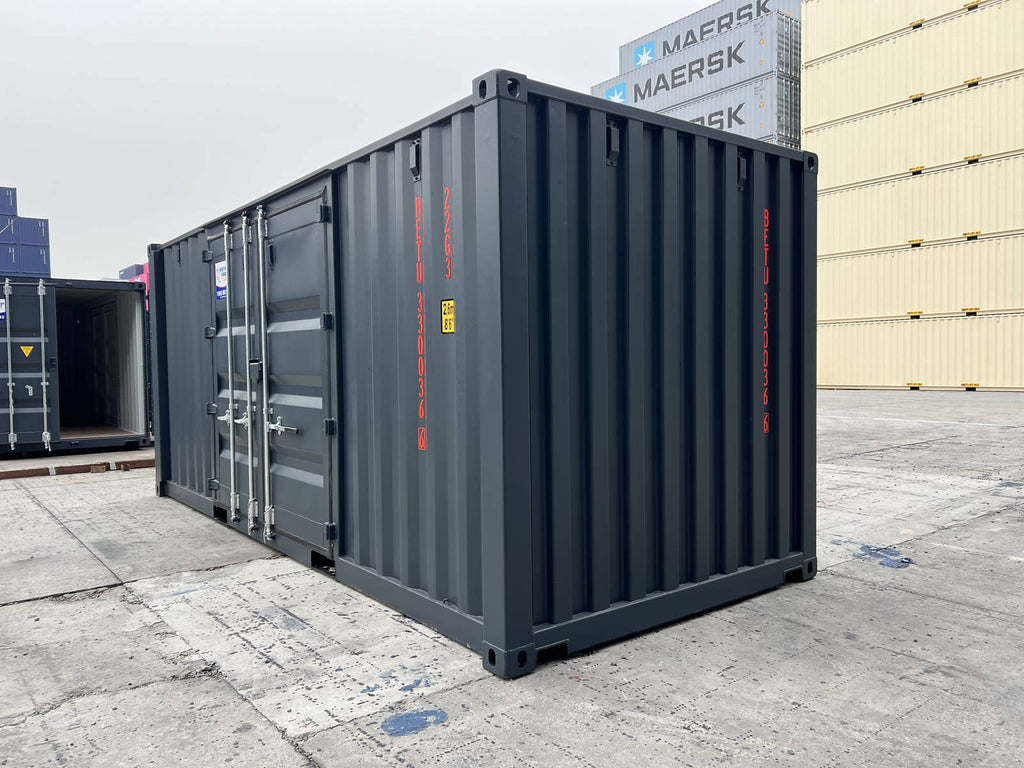 Contentor de 20 Pés com Abertura Lateral Padrão - Solução de Armazenamento Conveniente e Flexível