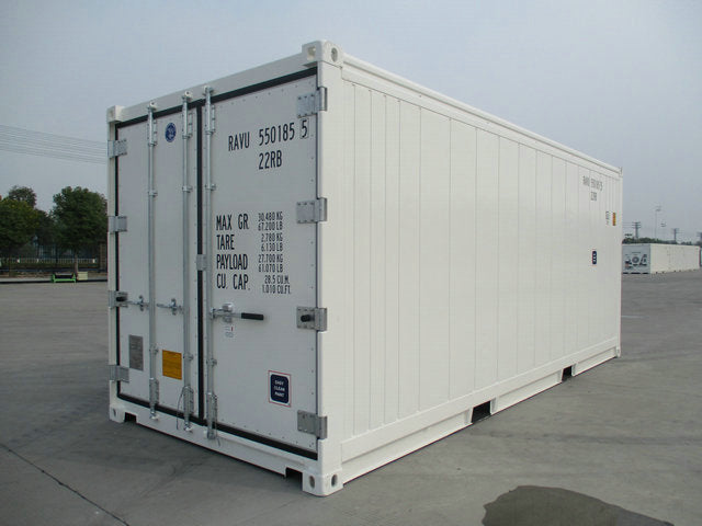 Contentor de 20 Pés x 8 Refrigerado – Armazenamento com Temperatura Controlada para as Suas Mercadorias Sensíveis