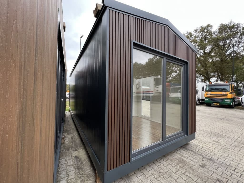 Casa Móvel 20 Pés x 8 Pés - Totalmente Acabada, Interior e Exterior em Madeira Tratada, Pronta a Usar