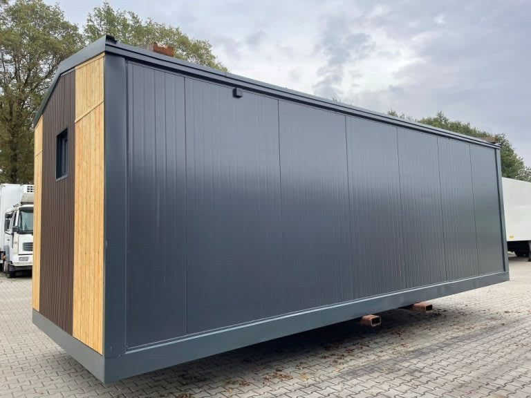 Casa Móvel 20 Pés x 8 Pés - Totalmente Acabada, Interior e Exterior em Madeira Tratada, Pronta a Usar