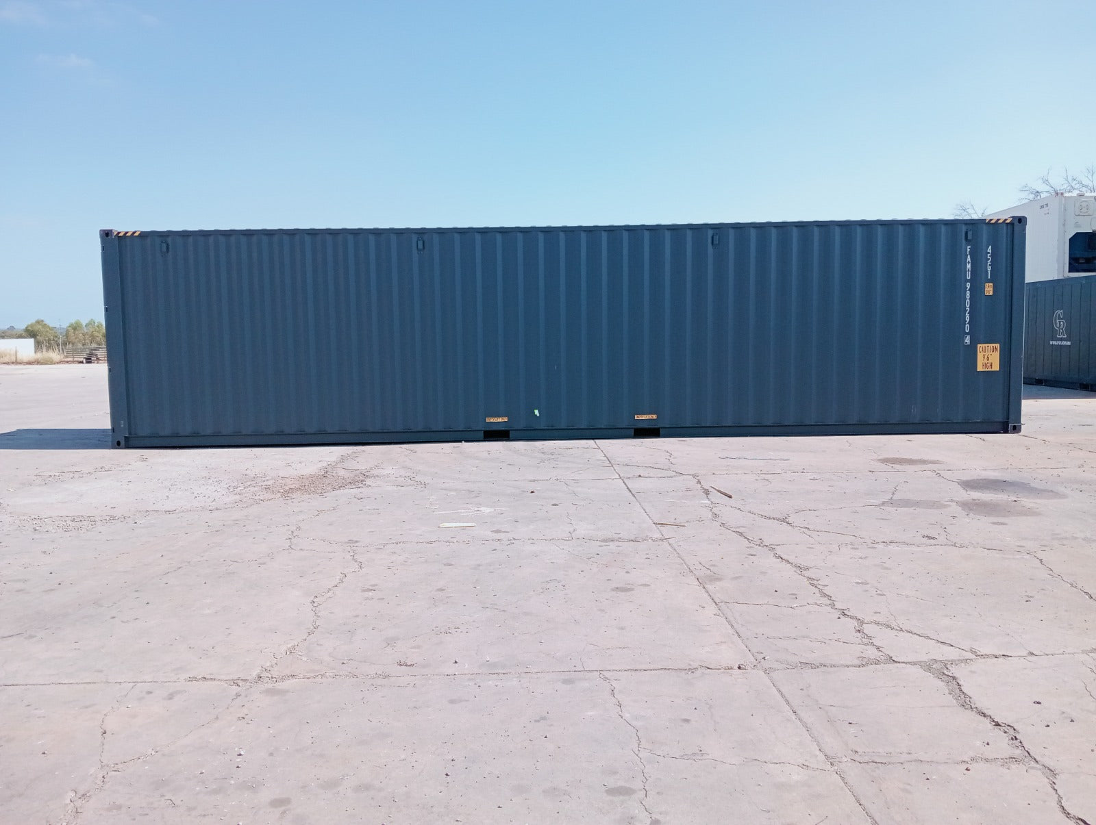 Contentor 40 Pés HC (High Cube) - Espaço de Armazenamento Extra Grande e Resistente