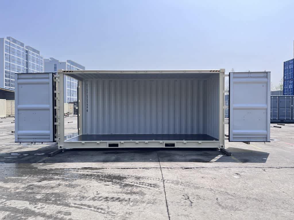 Contentor 20 Pés Open Side Novo - Acesso Fácil e Espaçoso para Armazenamento e Transporte