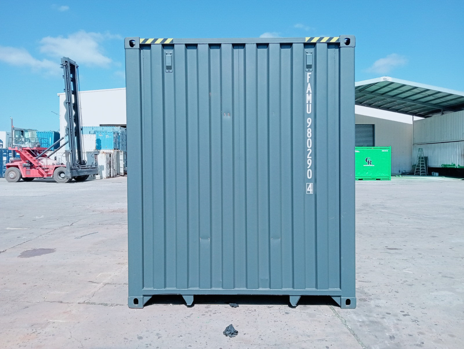 Contentor 40 Pés HC (High Cube) - Espaço de Armazenamento Extra Grande e Resistente