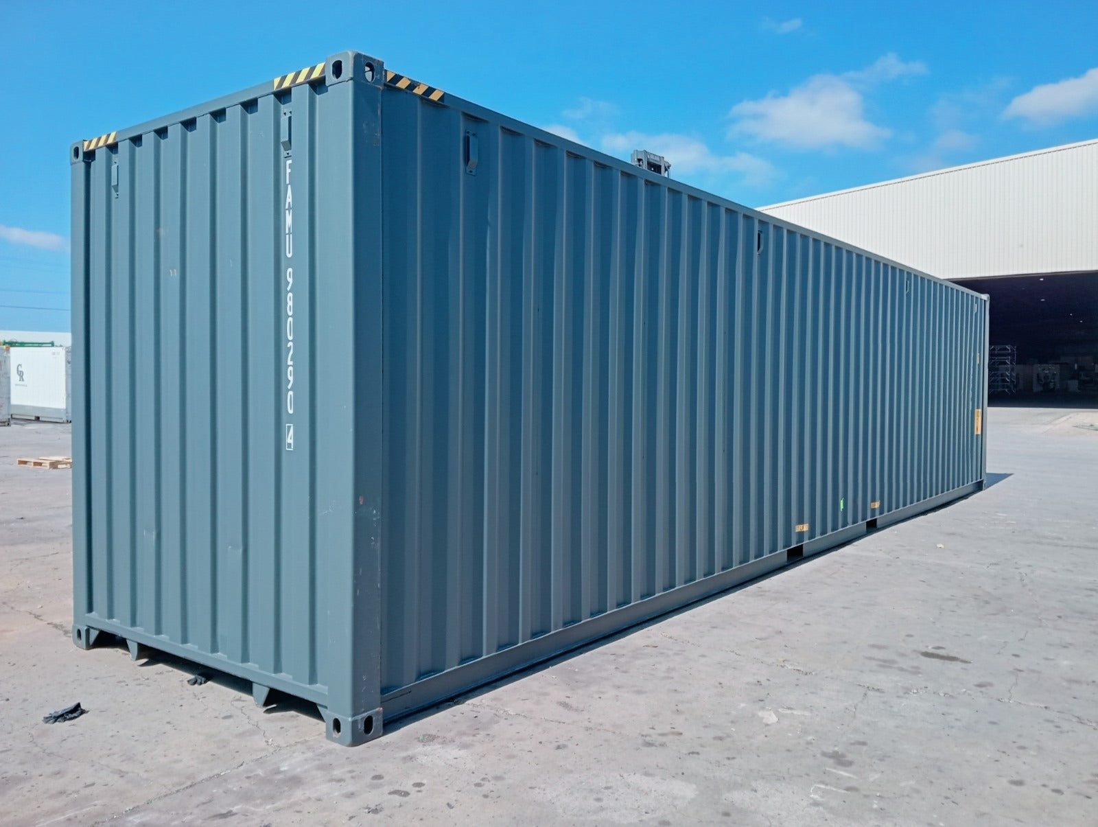 Contentor 40 Pés HC (High Cube) - Espaço de Armazenamento Extra Grande e Resistente