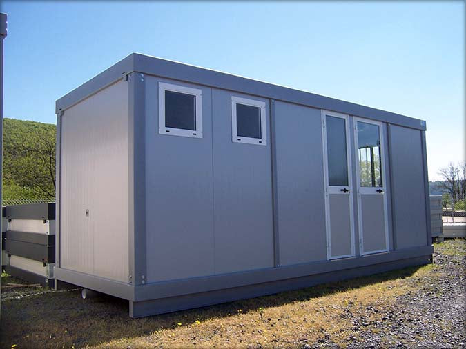 Cabine sanitária pública de 20 pés x 8, confortável
